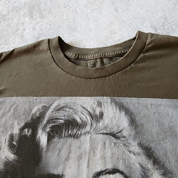 Popular Poison Size Large Green Tshirt With Marilyn Monroe Graphic - Picture 4 of 6